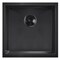 Whitehaus 16 Gauge Sgl Bowl Matte Textured Dual-Mount Sink Set, Matte Blk WHNPL1818-MBLK - alternate 3